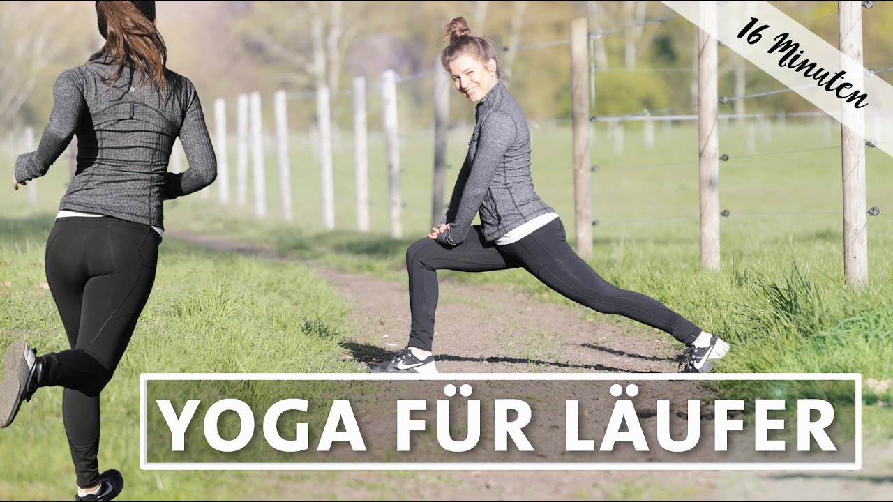 Yoga Laufen Dehnen Stretchen | Cooldown nach dem Joggen