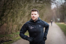 Läufer mit Apple AirPods Pro