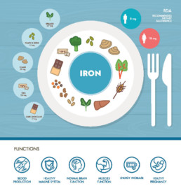 Infografik Eisen