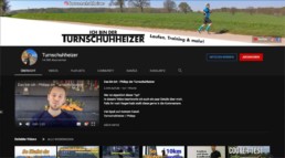 Screenshot vom Laufkanal von Turnschuhheizer