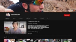 Screenshot vom Laufkanal von Felix Hentschel