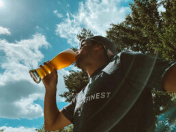 Wasser mitnehmen alkoholfreies Weizen trinken