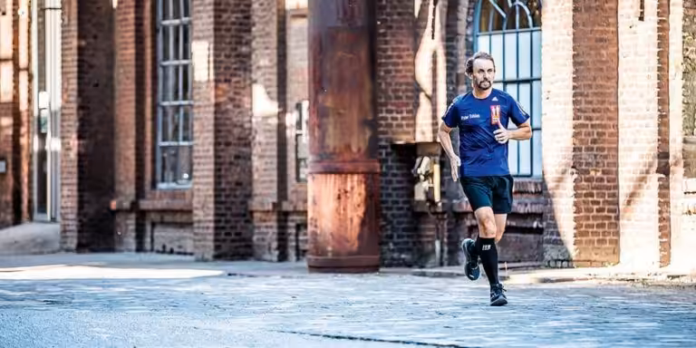 Marathon-Pater läuft