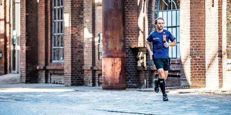 Marathon-Pater läuft