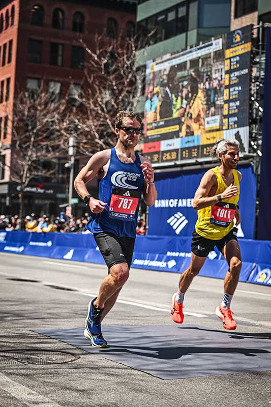 Boston Marathon 2024 Schlusssprint